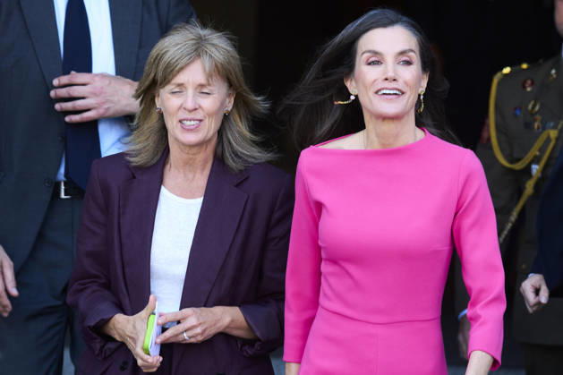 14-05-2026 Madrid Queen Letizia and Spanish Health minister Monica Garcia during the 17th Latinamerican Health Conference at the Teatro real in Madrid. No Spain Â  Copyright: xPPEx