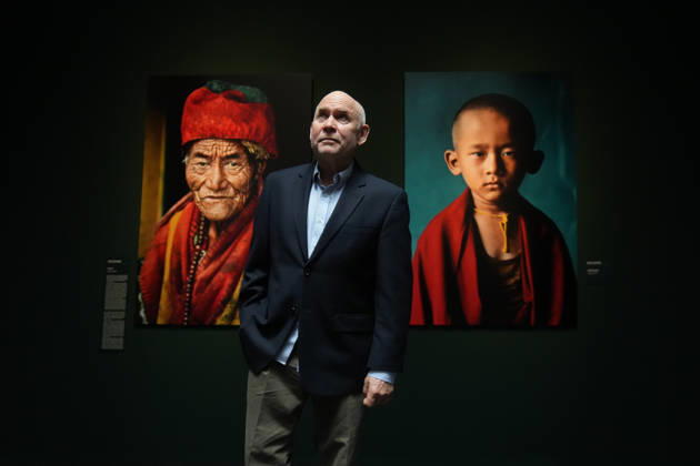 Presentation of the exhibition Icons with photographer Steve McCurry Photographer Steve McCurry during the presentation of the exhibition Icons by photographer Steve McCurry, on May 14, 2026, in Barcelona, Catalunya Spain The retrospective brings together more than 150 large format images, including the famous portrait of the Afghan girl It will be open until September 6, Monday to Sunday, with general admission at 16 euros 14 MAY 2026 PHOTOGRAPHIC EXHIBITION Barcelona, Catalunya Barcelona, Catalunya Spain  Copyright: xDavidxZorrakinox 7523001