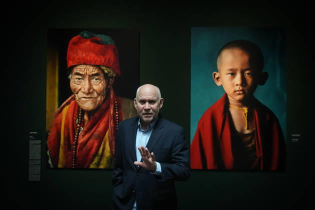 Presentation of the exhibition Icons with photographer Steve McCurry Photographer Steve McCurry during the presentation of the exhibition Icons by photographer Steve McCurry, on May 14, 2026, in Barcelona, Catalunya Spain The retrospective brings together more than 150 large format images, including the famous portrait of the Afghan girl It will be open until September 6, Monday to Sunday, with general admission at 16 euros 14 MAY 2026 PHOTOGRAPHIC EXHIBITION Barcelona, Catalunya Barcelona, Catalunya Spain  Copyright: xDavidxZorrakinox 7523008