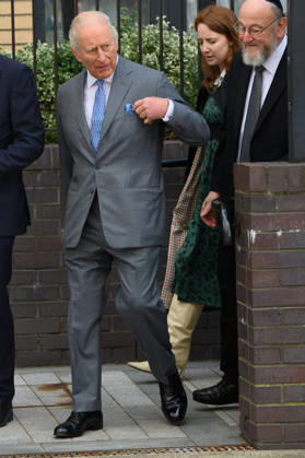 King Charles III Visits Golders Green, London, UK - Thursday 14 May 2026 King Charles III visits members of the Jewish community in Golders Green, London, England, UK on Thursday 14 May, 2026 to show solidarity and support., Credit:Justin Ng Avalon UK, England, London, Golders Green  Copyright: xJustinxNgx xAvalonx 1098933196