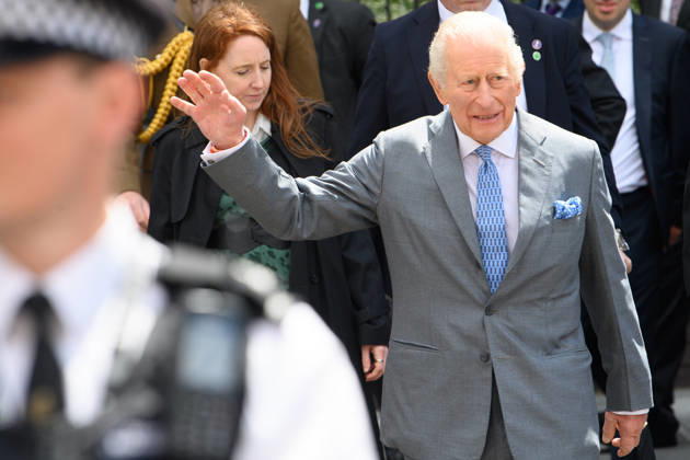 King Charles III Visits Golders Green, London, UK - Thursday 14 May 2026 King Charles III visits members of the Jewish community in Golders Green, London, England, UK on Thursday 14 May, 2026 to show solidarity and support., Credit:Justin Ng Avalon UK, England, London, Golders Green  Copyright: xJustinxNgx xAvalonx 1098933259
