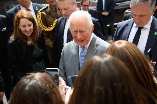 King Charles III Visits Golders Green, London, UK - Thursday 14 May 2026 King Charles III visits members of the Jewish community in Golders Green, London, England, UK on Thursday 14 May, 2026 to show solidarity and support., Credit:Justin Ng Avalon UK, England, London, Golders Green  Copyright: xJustinxNgx xAvalonx 1098933303