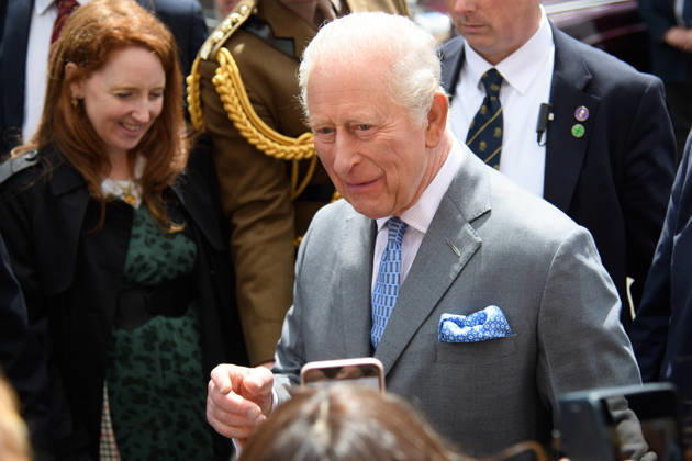 King Charles III Visits Golders Green, London, UK - Thursday 14 May 2026 King Charles III visits members of the Jewish community in Golders Green, London, England, UK on Thursday 14 May, 2026 to show solidarity and support., Credit:Justin Ng Avalon UK, England, London, Golders Green  Copyright: xJustinxNgx xAvalonx 1098933309