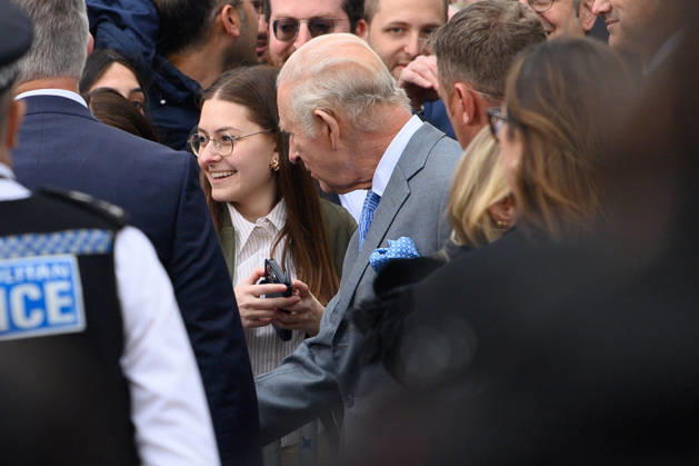 King Charles III Visits Golders Green, London, UK - Thursday 14 May 2026 King Charles III visits members of the Jewish community in Golders Green, London, England, UK on Thursday 14 May, 2026 to show solidarity and support., Credit:Justin Ng Avalon UK, England, London, Golders Green  Copyright: xJustinxNgx xAvalonx 1098933361