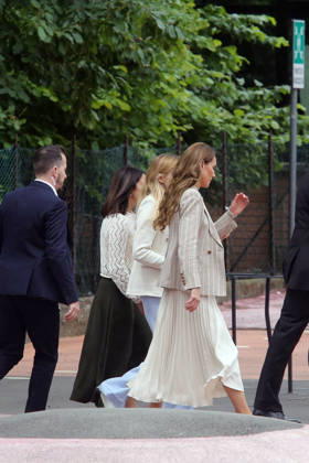 IPA84681560 - Reggio Emilia, 14 05 2026. Princess Kate Middleton visiting the Salvador Allende kindergarten as part of her tour to get to know the reality of Reggio Children and the educational projects for children Copyright: xRobertoxBrancolinix xRobertoxBrancolini Ipax 84681560