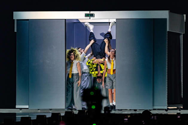 Eurovision Song Contest 2025 Dress Rehearsal 3 of Second Semi Final, 14.05.2026 VIENNA, AUSTRIA - 14 MAY 2026: Image shows Armenia artist SIMON for Armenia performing the song Paloma Rumba during Eurovision Song Contest 2025 Dress Rehearsal 3 of Second Semi Final at Wiener Stadthalle on 14 05 2026 in Vienna, Austria. Vienna Wiener Stadthalle Austria Copyright: xBEAUTIFULxSPORTS Froehlichx