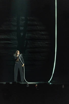 Eurovision Song Contest 2025 Dress Rehearsal 3 of Second Semi Final, 14.05.2026 VIENNA, AUSTRIA - 14 MAY 2026: Image shows Switzerland singer Veronica Fusaro for Switzerland performing the song Alice during Eurovision Song Contest 2025 Dress Rehearsal 3 of Second Semi Final at Wiener Stadthalle on 14 05 2026 in Vienna, Austria. Vienna Wiener Stadthalle Austria Copyright: xBEAUTIFULxSPORTS Froehlichx