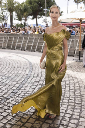 Cannes Victoria Hervey exits Martinez MP Cannes, France- May 14: Victoria Hervey leaves Hotel Martinez after attending Chopard gala during 79th Festival of Cannes, on May 14, 2026 in Cannes, France. Photo by Marco Piovanotto ABACAPRESS:COM Cannes France  Copyright: xPiovanottoxMarco ABACAx