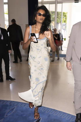Cannes Simone Ashley exits Martinez MP Cannes, France- May 14: Simone Ashley leaves Hotel Martinez after attending Chopard gala during 79th Festival of Cannes, on May 14, 2026 in Cannes, France. Photo by Marco Piovanotto ABACAPRESS:COM Cannes France  Copyright: xPiovanottoxMarco ABACAx