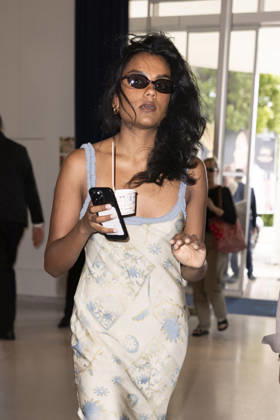 Cannes Simone Ashley exits Martinez MP Cannes, France- May 14: Simone Ashley leaves Hotel Martinez after attending Chopard gala during 79th Festival of Cannes, on May 14, 2026 in Cannes, France. Photo by Marco Piovanotto ABACAPRESS:COM Cannes France  Copyright: xPiovanottoxMarco ABACAx