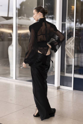 Cannes Nataly Ossman exits Martinez MP Cannes, France- May 14: Nataly Ossman leaves Hotel Martinez after attending Chopard gala during 79th Festival of Cannes, on May 14, 2026 in Cannes, France. Photo by Marco Piovanotto ABACAPRESS:COM Cannes France  Copyright: xPiovanottoxMarco ABACAx