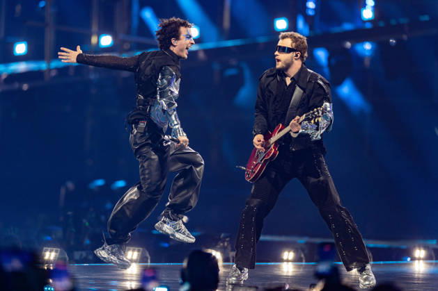 Eurovision Song Contest 2025 Dress Rehearsal 3 of Second Semi Final, 14.05.2026 VIENNA, AUSTRIA - 14 MAY 2026: Image shows Austria artist COSMO for Austria performing the song Tanzschein during Eurovision Song Contest 2025 Dress Rehearsal 3 of Second Semi Final at Wiener Stadthalle on 14 05 2026 in Vienna, Austria. Vienna Wiener Stadthalle Austria Copyright: xBEAUTIFULxSPORTS Froehlichx