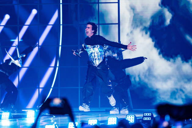 Eurovision Song Contest 2025 Dress Rehearsal 3 of Second Semi Final, 14.05.2026 VIENNA, AUSTRIA - 14 MAY 2026: Image shows Austria artist COSMO for Austria performing the song Tanzschein during Eurovision Song Contest 2025 Dress Rehearsal 3 of Second Semi Final at Wiener Stadthalle on 14 05 2026 in Vienna, Austria. Vienna Wiener Stadthalle Austria Copyright: xBEAUTIFULxSPORTS Froehlichx