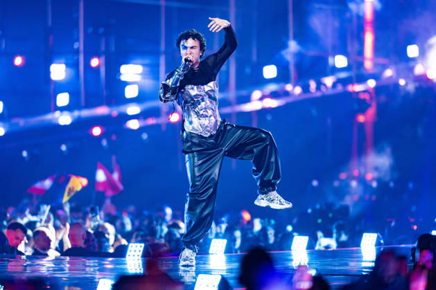 Eurovision Song Contest 2025 Dress Rehearsal 3 of Second Semi Final, 14.05.2026 VIENNA, AUSTRIA - 14 MAY 2026: Image shows Austria artist COSMO for Austria performing the song Tanzschein during Eurovision Song Contest 2025 Dress Rehearsal 3 of Second Semi Final at Wiener Stadthalle on 14 05 2026 in Vienna, Austria. Vienna Wiener Stadthalle Austria Copyright: xBEAUTIFULxSPORTS Froehlichx