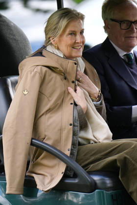 Royal Windsor Horse Show Day One Sophie, Duchess of Edinburgh attends the Royal Windsor Horse Show Day One at Windsor Great Park, Windsor, Berkshire, UK, on the 14th May 2026. Picture by James Whatling Windsor Windsor Great Park Berkshire United Kingdom  WHA-0819