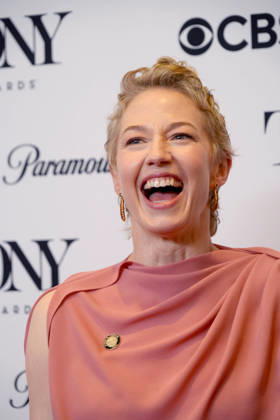 May 14, 2026, New York, Ny, USA: CARRIE COON attends the 79th Annual Tony Awards Meet the Nominees Press Event.The Sofitel Hotel, NYC.May 14, 2026. . The 79th Annual Tony Awards Meet the Nominees Press Event.The Sofitel Hotel, NYC.May 14, 2026. New York USA - ZUMAms4_ 20260514_faf_ms4_002 Copyright: xSoniaxMoskowitzxGordonx