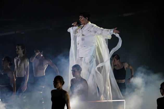 13.05.2026 - Europa, Österreich, Wien: 70. Eurovision Song Contest 2026 in der Wiener Stadthalle - Semi-final 2 (Dress Rehearsal 2) ; Johannes Pietsch (JJ) mit seinem neuen Lied Unknown Copyright: xLUKAxKOLANOVICx