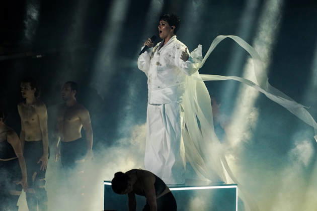 13.05.2026 - Europa, Österreich, Wien: 70. Eurovision Song Contest 2026 in der Wiener Stadthalle - Semi-final 2 (Dress Rehearsal 2) ; Johannes Pietsch (JJ) mit seinem neuen Lied Unknown Copyright: xLUKAxKOLANOVICx