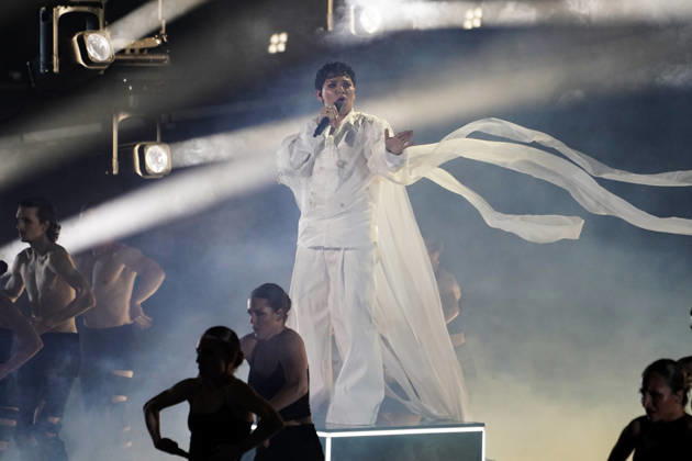 13.05.2026 - Europa, Österreich, Wien: 70. Eurovision Song Contest 2026 in der Wiener Stadthalle - Semi-final 2 (Dress Rehearsal 2) ; Johannes Pietsch (JJ) mit seinem neuen Lied Unknown Copyright: xLUKAxKOLANOVICx