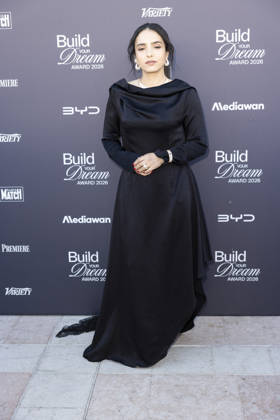 Cannes Prix Build Your Dreams MP Cannes, France- May 14: Hafsia Herzi attends the Prix Build Your Dreams cocktail during 79th Festival of Cannes, on May 14, 2026 in Cannes, France. Photo by Marco Piovanotto ABACAPRESS:COM Cannes France  Copyright: xPiovanottoxMarco ABACAx