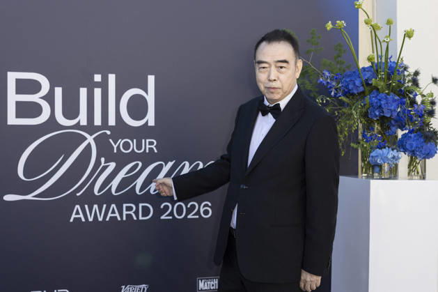 Cannes Prix Build Your Dreams MP Cannes, France- May 14: Chen Kaige attends the Prix Build Your Dreams cocktail during 79th Festival of Cannes, on May 14, 2026 in Cannes, France. Photo by Marco Piovanotto ABACAPRESS:COM Cannes France  Copyright: xPiovanottoxMarco ABACAx
