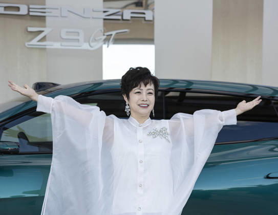 Cannes Prix Build Your Dreams MP Cannes, France- May 14: Stella Li (CEO BYD Automobiles) attends the Prix Build Your Dreams cocktail during 79th Festival of Cannes, on May 14, 2026 in Cannes, France. Photo by Marco Piovanotto ABACAPRESS:COM Cannes France  Copyright: xPiovanottoxMarco ABACAx