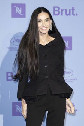 Cannes Nespresso party MP Cannes, France- May 14: Demi Moore attends the Nespresso party during 79th Festival of Cannes, on May 14, 2026 in Cannes, France. Photo by Marco Piovanotto ABACAPRESS:COM Cannes France  Copyright: xPiovanottoxMarco ABACAx