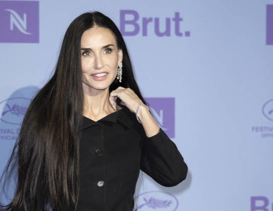 Cannes Nespresso party MP Cannes, France- May 14: Demi Moore attends the Nespresso party during 79th Festival of Cannes, on May 14, 2026 in Cannes, France. Photo by Marco Piovanotto ABACAPRESS:COM Cannes France  Copyright: xPiovanottoxMarco ABACAx