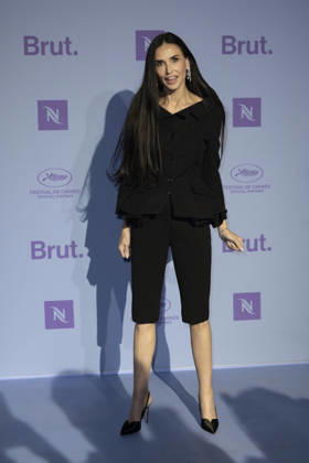 Cannes Nespresso party MP Cannes, France- May 14: Demi Moore attends the Nespresso party during 79th Festival of Cannes, on May 14, 2026 in Cannes, France. Photo by Marco Piovanotto ABACAPRESS:COM Cannes France  Copyright: xPiovanottoxMarco ABACAx