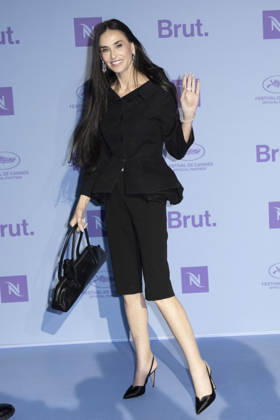 Cannes Nespresso party MP Cannes, France- May 14: Demi Moore attends the Nespresso party during 79th Festival of Cannes, on May 14, 2026 in Cannes, France. Photo by Marco Piovanotto ABACAPRESS:COM Cannes France  Copyright: xPiovanottoxMarco ABACAx