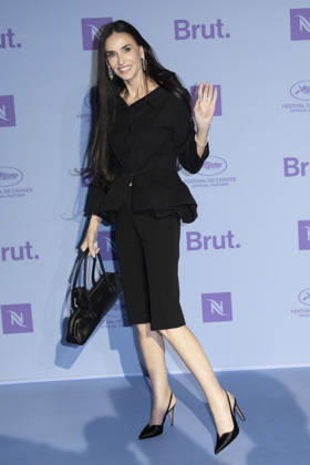 Cannes Nespresso party MP Cannes, France- May 14: Demi Moore attends the Nespresso party during 79th Festival of Cannes, on May 14, 2026 in Cannes, France. Photo by Marco Piovanotto ABACAPRESS:COM Cannes France  Copyright: xPiovanottoxMarco ABACAx