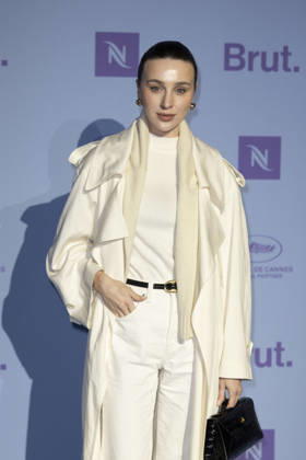 Cannes Nespresso party MP Cannes, France- May 14: Mary Leest attends the Nespresso party during 79th Festival of Cannes, on May 14, 2026 in Cannes, France. Photo by Marco Piovanotto ABACAPRESS:COM Cannes France  Copyright: xPiovanottoxMarco ABACAx