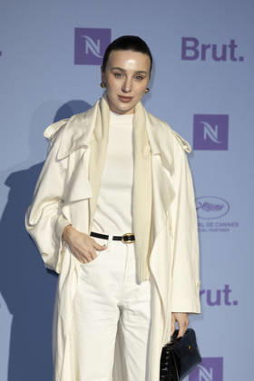 Cannes Nespresso party MP Cannes, France- May 14: Mary Leest attends the Nespresso party during 79th Festival of Cannes, on May 14, 2026 in Cannes, France. Photo by Marco Piovanotto ABACAPRESS:COM Cannes France  Copyright: xPiovanottoxMarco ABACAx