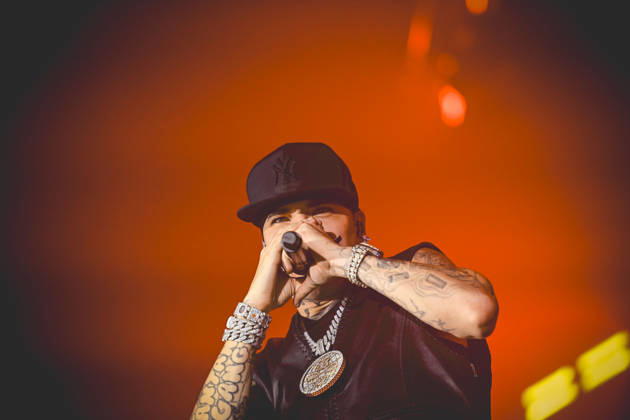 May 14, 2026, Napoli, Italy: Italian rapper Andrea Arrigoni better known by the stage name Shiva performs live at PalaPartenope in Napoli. Napoli Italy - ZUMAs197 20260514_aaa_s197_342 Copyright: xPaolaxVisonex