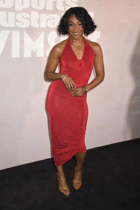 NEW YORK, NY- MAY 14: Tiffany Haddish at the 2026 Sports Illustrated Swimsuit Launch Party at the Hard Rock Hotel on May 14, 2026 in New York City. Copyright: xmpi099 MediaPunchx