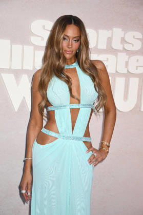 NEW YORK, NY- MAY 14: Emira D Spain at the 2026 Sports Illustrated Swimsuit Launch Party at the Hard Rock Hotel on May 14, 2026 in New York City. Copyright: xmpi099 MediaPunchx