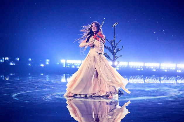 - Wien 14.05.2026 - Eurovision Song Contest Wien - Vienna - Vienne 2026 Live Show 2. Halbfinale - Live Show Second Semi Final - En directe deuxième demi-finale P H O T O: Eva Marija - Luxemburg - Luxembourg - Lëtzebuerg Eurovision Song Contest Vienna 2026