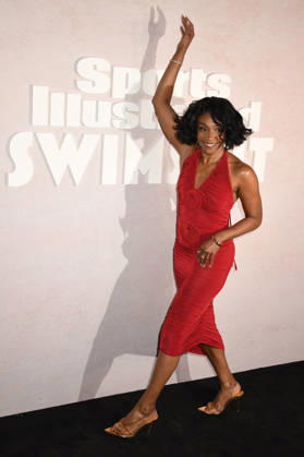 NEW YORK, NY- MAY 14: Tiffany Haddish at the 2026 Sports Illustrated Swimsuit Launch Party at the Hard Rock Hotel on May 14, 2026 in New York City. Copyright: xmpi099 MediaPunchx