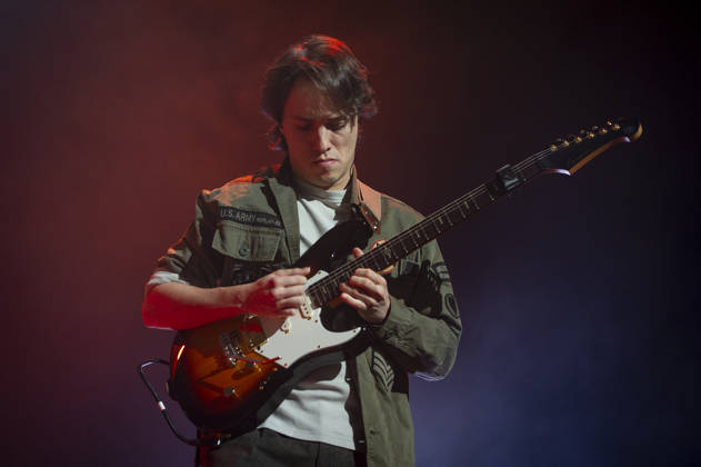 Matteo Mancuso at Islington Assembly Hall 14 05 2026 Matteo Mancuso performs live on stage at Islington Assembly Hall in London on 14th May 2026. Matteo Mancuso guitars, Riccardo Oliva bass, Gianluca Pellerito drums., Credit:Zoran Veselinovic Avalon UK, London, Islington Assembly Hall  Copyright: xZoranxVeselinovicx xAvalonx 1099087755