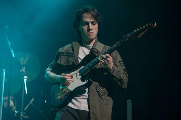 Matteo Mancuso at Islington Assembly Hall 14 05 2026 Matteo Mancuso performs live on stage at Islington Assembly Hall in London on 14th May 2026. Matteo Mancuso guitars, Riccardo Oliva bass, Gianluca Pellerito drums., Credit:Zoran Veselinovic Avalon UK, London, Islington Assembly Hall  Copyright: xZoranxVeselinovicx xAvalonx 1099087766