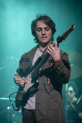 Matteo Mancuso at Islington Assembly Hall 14 05 2026 Matteo Mancuso performs live on stage at Islington Assembly Hall in London on 14th May 2026. Matteo Mancuso guitars, Riccardo Oliva bass, Gianluca Pellerito drums., Credit:Zoran Veselinovic Avalon UK, London, Islington Assembly Hall  Copyright: xZoranxVeselinovicx xAvalonx 1099087777