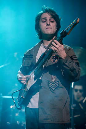 Matteo Mancuso at Islington Assembly Hall 14 05 2026 Matteo Mancuso performs live on stage at Islington Assembly Hall in London on 14th May 2026. Matteo Mancuso guitars, Riccardo Oliva bass, Gianluca Pellerito drums., Credit:Zoran Veselinovic Avalon UK, London, Islington Assembly Hall  Copyright: xZoranxVeselinovicx xAvalonx 1099087785