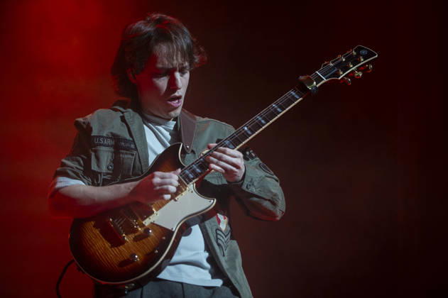 Matteo Mancuso at Islington Assembly Hall 14 05 2026 Matteo Mancuso performs live on stage at Islington Assembly Hall in London on 14th May 2026. Matteo Mancuso guitars, Riccardo Oliva bass, Gianluca Pellerito drums., Credit:Zoran Veselinovic Avalon UK, London, Islington Assembly Hall  Copyright: xZoranxVeselinovicx xAvalonx 1099087826