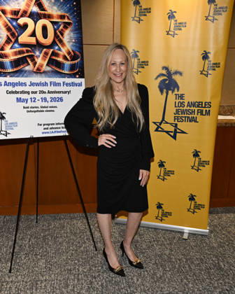 May 14, 2026, West Los Angeles, California, USA: LAJFF Director HILARY HELSTEIN attends the 20th Annual Los Angeles Jewish Film Festival Special Screening of Monument West Los Angeles USA  - ZUMAb173 20260514_aap_b173_021 Copyright: xBillyxBennightx