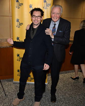 May 14, 2026, West Los Angeles, California, USA: DIRECTOR BRYAN SINGER Aand American actor JON VOIGHT attend the 20th Annual Los Angeles Jewish Film Festival Special Screening of Monument West Los Angeles USA  - ZUMAb173 20260514_aap_b173_029 Copyright: xBillyxBennightx