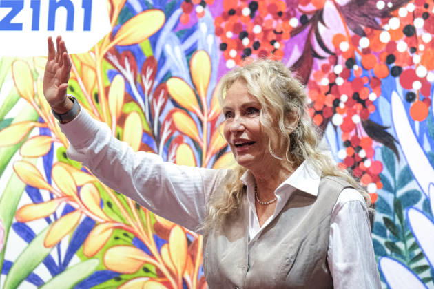 SalTo 26 - Salone Internazionale del Libro in Turin - 14 May 2026 Licia Colò seen during the first day of the SalTo 26 - Salone Internazionale del Libro at Lingotto Fiere. Turin Italy Copyright: xElenaxVizzocax xSOPAxImagesx EVIZZOCA-3295