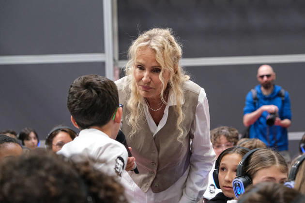 SalTo 26 - Salone Internazionale del Libro in Turin - 14 May 2026 Licia Colò seen during the first day of the SalTo 26 - Salone Internazionale del Libro at Lingotto Fiere. Turin Italy Copyright: xElenaxVizzocax xSOPAxImagesx EVIZZOCA-3366