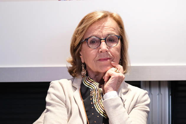 SalTo 26 - Salone Internazionale del Libro in Turin - 14 May 2026 Economist and former Minister of Labour Elsa Fornero seen at the presentation of the book Liberale è predicare inutilmente by Giuseppe Benedetto during the SalTo 26 - Salone Internazionale del Libro at Lingotto Fiere. Turin Italy Copyright: xElenaxVizzocax xSOPAxImagesx EVIZZOCA-3555