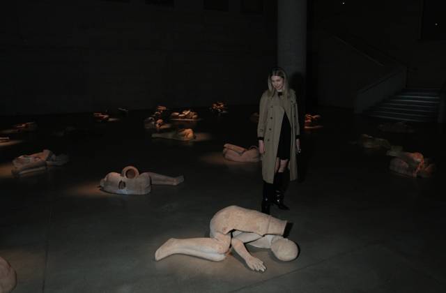 RECORD DATE NOT STATED IPA84713301 - Milan, Preview of Mimmo Paladino s Paladino Installation Exhibition in the Sterling Room of Palazzo Citterio Copyright: xx xx 84713301