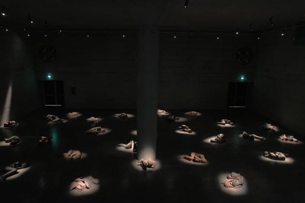 RECORD DATE NOT STATED IPA84713310 - Milan, Preview of Mimmo Paladino s Paladino Installation Exhibition in the Sterling Room of Palazzo Citterio Copyright: xx xx 84713310